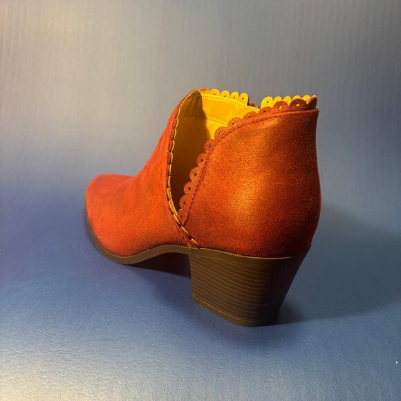 TESSA CUTOUT BOOTIE IN VEGAN LEATHER - Picture 8 of 8